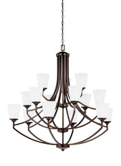 Hanford Collection - Fifteen Light Chandelier | Finish: Burnt Sienna - 3124515EN3-710