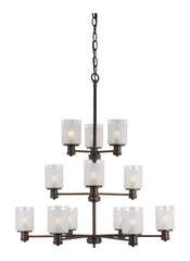 Norwood Collection - Twelve Light Chandelier | Finish: Burnt Sienna - 3139812EN3-710