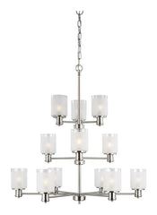 Norwood Collection - Twelve Light Chandelier | Finish: Brushed Nickel - 3139812EN3-962