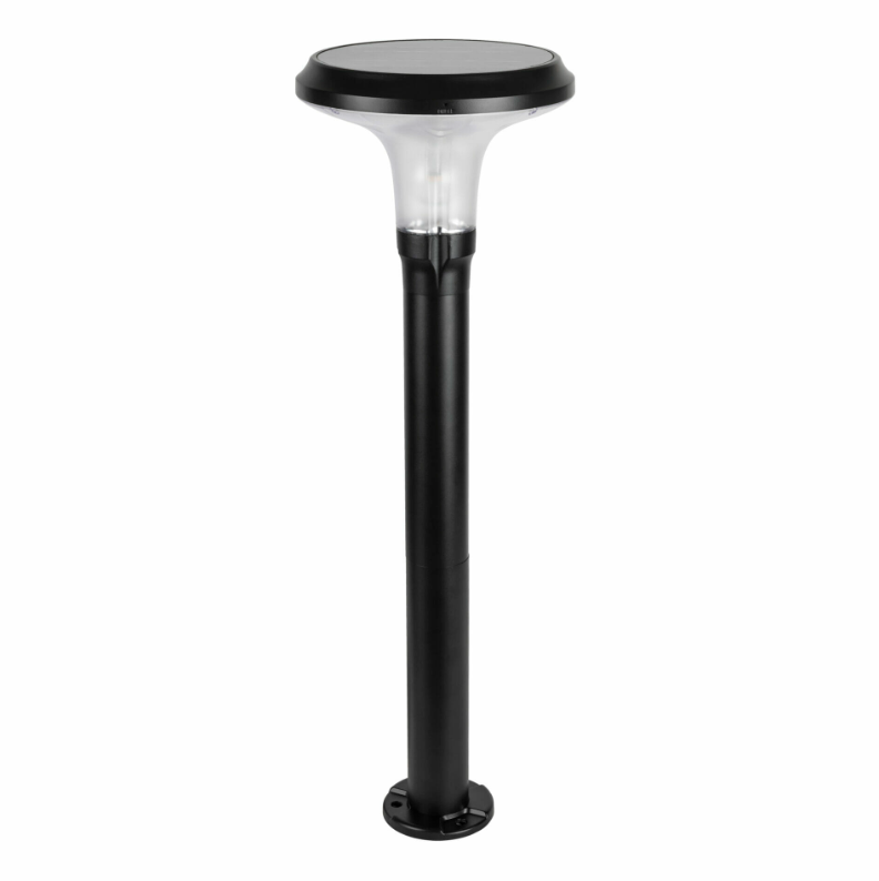 Vantage Bollard Solar Pathway Light, 200 Lumens, 4.5 Watts, 2700K CCT