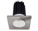 2" Square Recessed LED, 15W, 2700K/3000K/4000K, Multiple Reflectors and Square Trims