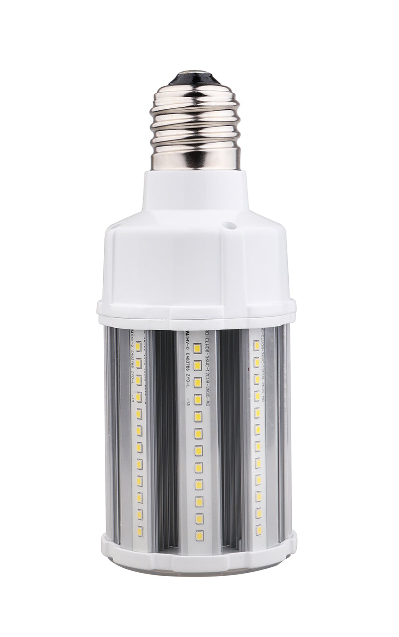 High-Lumen LED Corn Lamp 54 watt, 120-277V, 3000K or 5000K, E39 Base