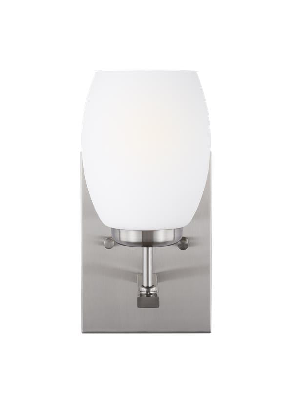 Catlin Collection - One Light Wall / Bath Sconce | Finish: Brushed Nickel - 4118501EN3-962