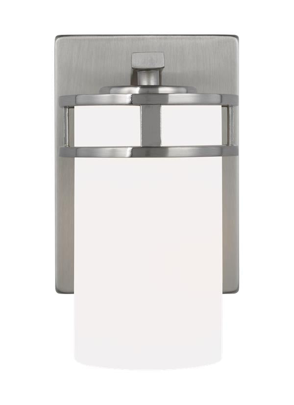 Robie Collection - One Light Wall / Bath Sconce | Finish: Brushed Nickel - 4121601EN3-962