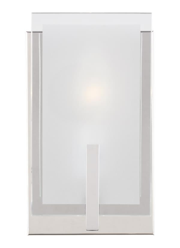 Syll Collection - One Light Wall / Bath Sconce | Finish: Chrome - 4130801-05