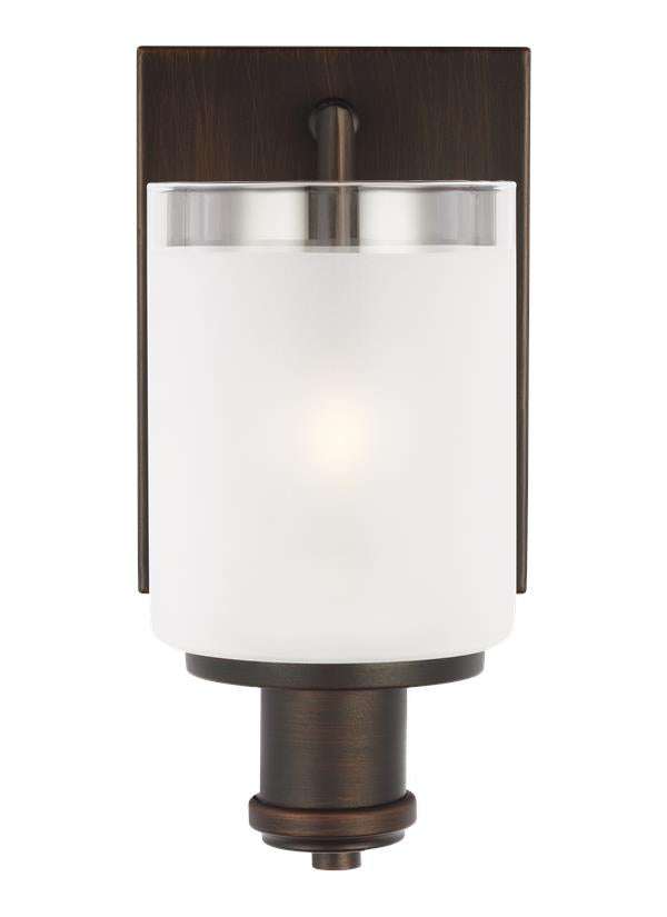 Norwood Collection - One Light Wall / Bath Sconce | Finish: Burnt Sienna - 4139801EN3-710