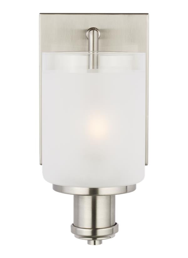 Norwood Collection - One Light Wall / Bath Sconce | Finish: Brushed Nickel - 4139801EN3-962