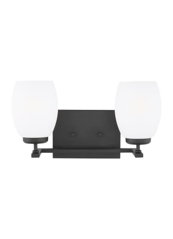 Catlin Collection - Two Light Wall / Bath | Finish: Midnight Black - 4418502EN3-112