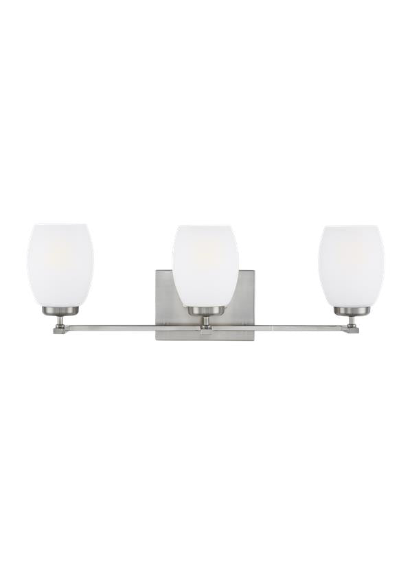 Catlin Collection - Three Light Wall / Bath | Finish: Brushed Nickel - 4418503EN3-962