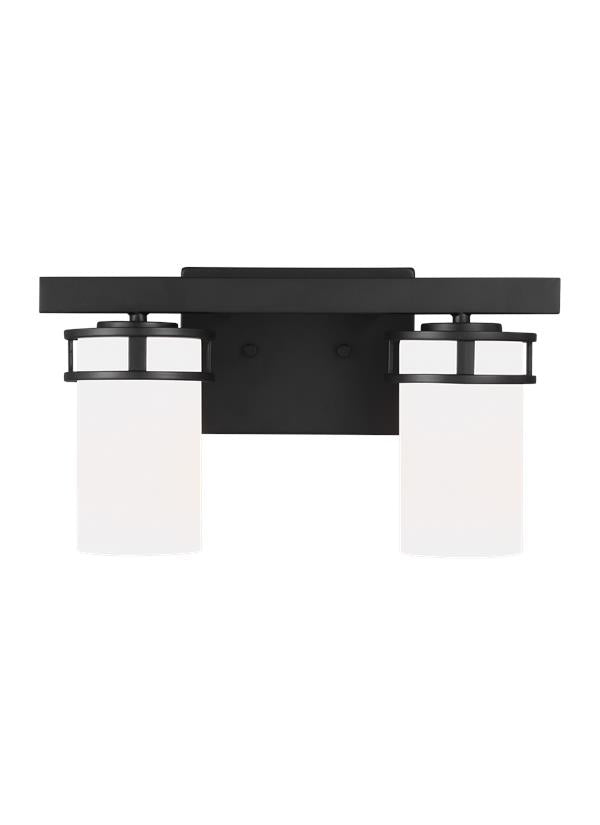 Robie Collection - Two Light Wall / Bath | Finish: Midnight Black - 4421602-112