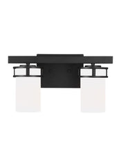 Robie Collection - Two Light Wall / Bath | Finish: Midnight Black - 4421602EN3-112