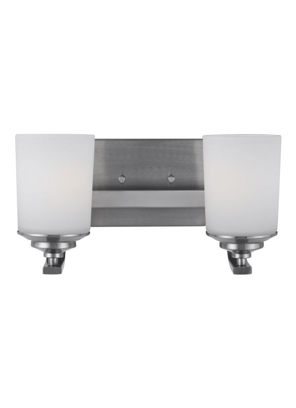 Kemal Collection - Two Light Wall / Bath | Finish: Brushed Nickel - 4430702-962