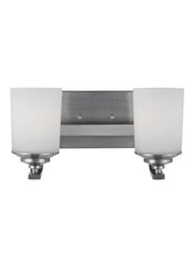 Kemal Collection - Two Light Wall / Bath | Finish: Brushed Nickel - 4430702-962