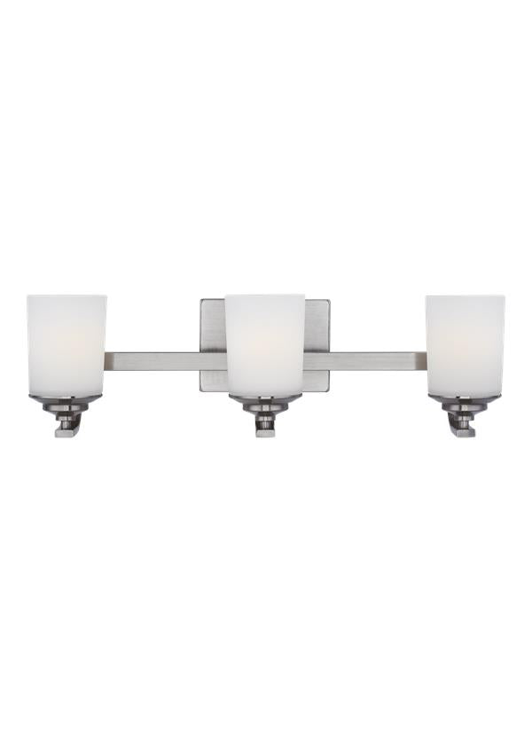 Kemal Collection - Three Light Wall / Bath | Finish: Brushed Nickel - 4430703-962