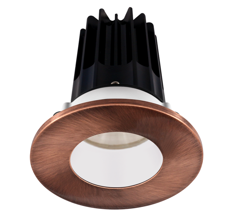 2" Recessed LED, 8W, 4000K, Multiple Reflectors and Round Trims