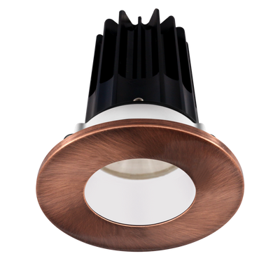 2" Recessed LED, 8W, 2700K, Multiple Reflectors and Round Trims