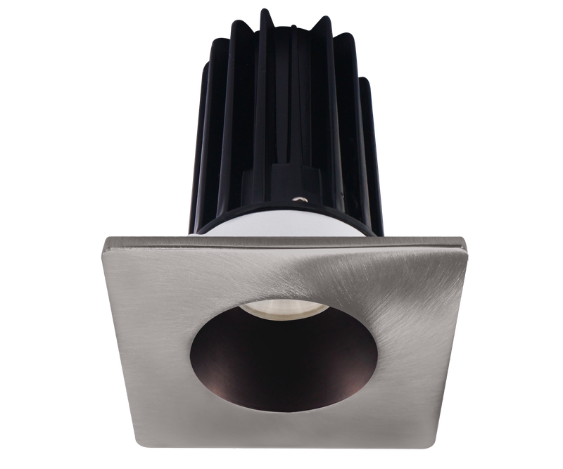 2" Square Recessed LED, 15W, 2700K/3000K/4000K, Multiple Reflectors and Square Trims