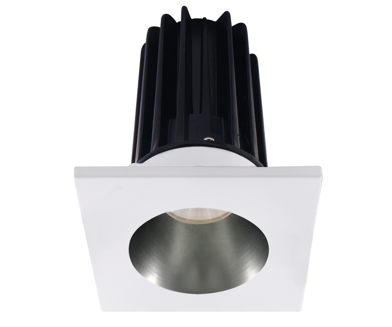 2" Square Recessed LED, 15W, 2700K/3000K/4000K, Multiple Reflectors and Square Trims