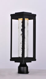 Salon LED 1-Light Outdoor Post