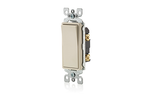 Single Pole Switch, 15 Amp, 120/277 Volt, Light Almond