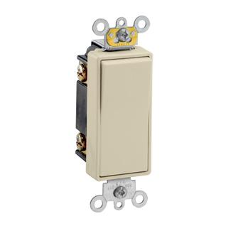 Three Way Switch, 20 Amp, 120/277 Volt, Ivory