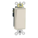 Single Pole Switch, 15 Amp, 120/277 Volt, Light Almond