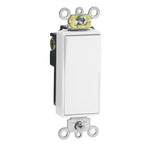 Single Pole Switch, 15 Amp, 120/277 Volt, White