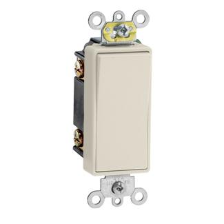 Three Way Switch, 15 Amp, 120/277 Volt, Light Almond