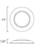 Diverse LED 7.5" Flush Mount 3000K