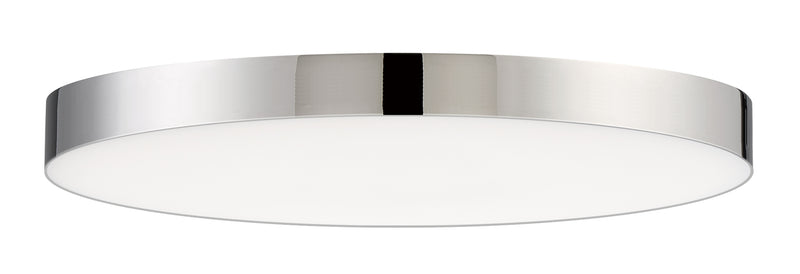 Trim 9" RD LED Flush Mount Ceiling Light, 3000K, 120V