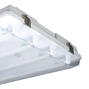 4 Foot 4 Lamp Vapor Tight Fixture, LED Ready, Single End Power