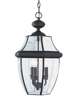 6039EN-12, Three Light Outdoor Pendant , Lancaster Collection