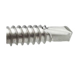 Single #8 tek screw.