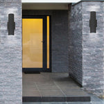 LED Up and Down Outdoor Sconce, 20 Watt, 3000K, 1800 Lumen, White, Black or Bronze Finish