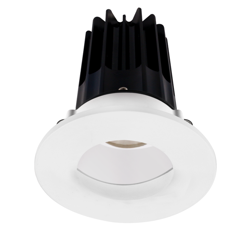 2" Round Recessed LED, 15W, 4000K, Multiple Reflectors and Round Trims