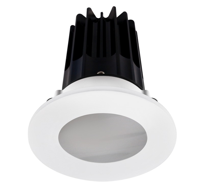 2" Recessed LED, 8W, 3000K, Multiple Reflectors and Round Trims