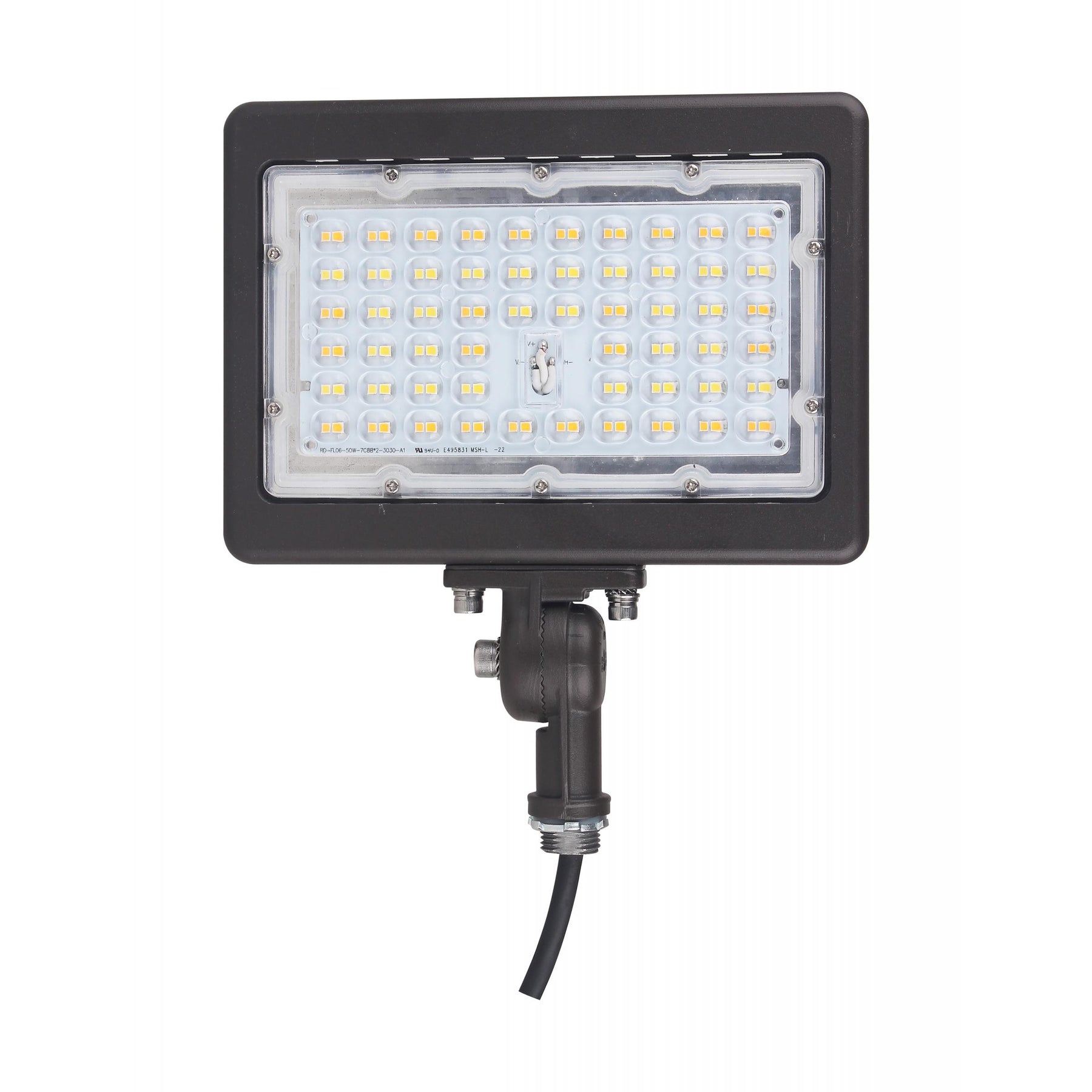 LED Flood Light, 90 Watt, 120-277V, 12000 Lumens, 4000K or 5000K, Bronze Finish