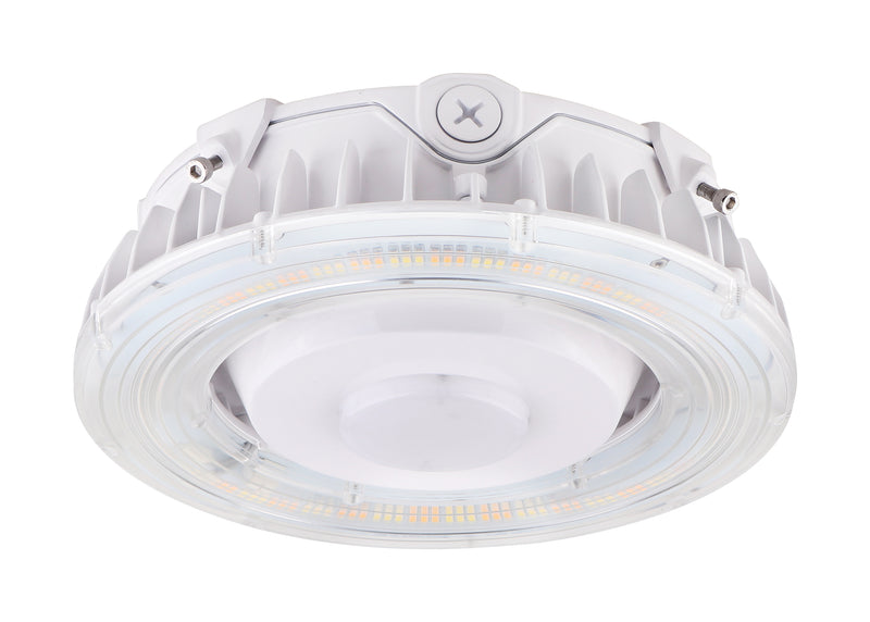 LED Canopy Light, 40 Watt, 4400-5200 Lumens, 120-277V, CCT Selectable, 3000K/4000K/5000K, White or Bronze Finish