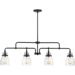 Belton 4 Light 5" Midnight Black Pendant Ceiling Light