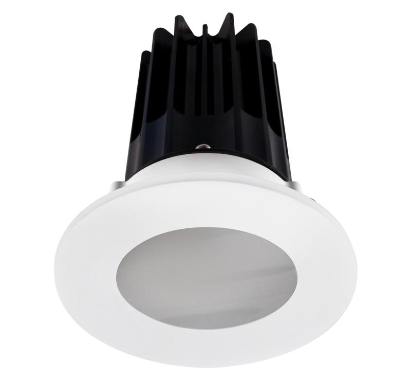 2" Recessed LED, 8W, 4000K, Multiple Reflectors and Round Trims