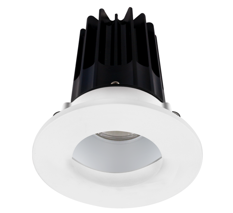 2" Round Recessed LED, 15W, 4000K, Multiple Reflectors and Round Trims