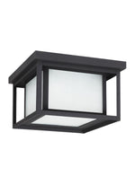 79039EN3-12, Two Light Outdoor Ceiling Flush Mount , Hunnington Collection