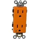 Isolated Ground Decorative Duplex Receptacle