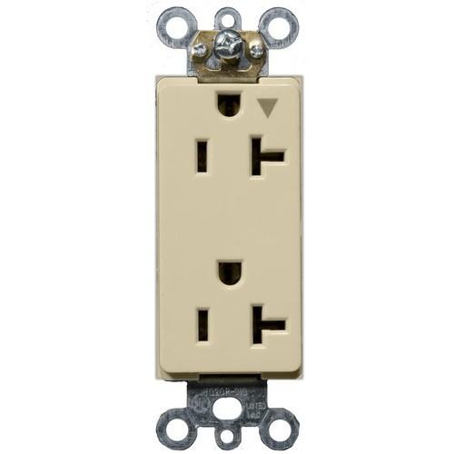 Isolated Ground Decorative Duplex Receptacle