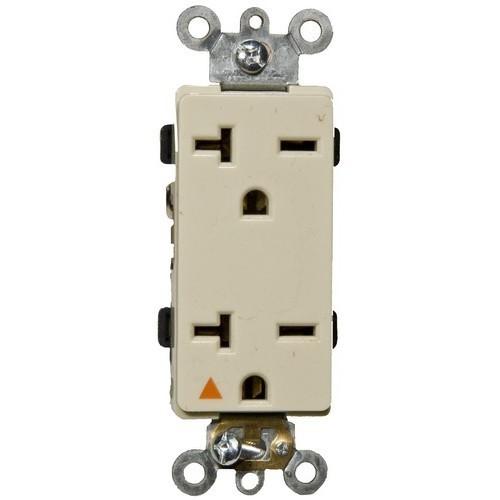 Isolated Ground Decorative Duplex Receptacle