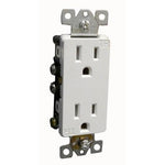 Decorative Tamper Resistant Duplex Receptacle