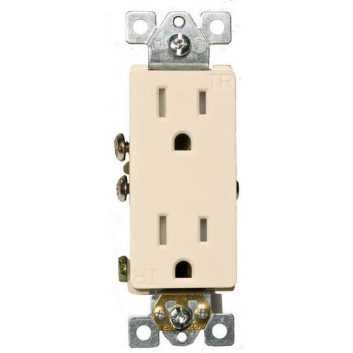 Decorative Tamper Resistant Duplex Receptacle