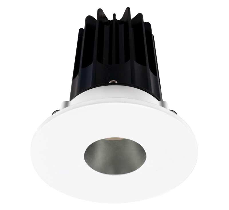 2" Round Recessed LED, 15W, 4000K, Multiple Reflectors and Round Trims