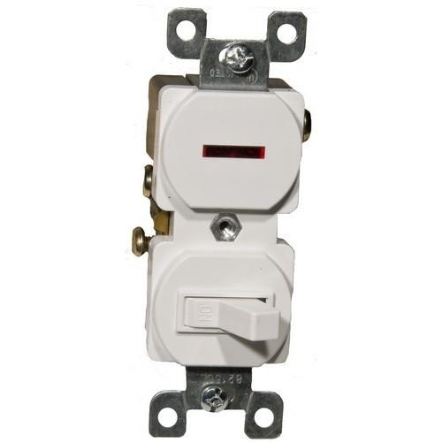 Single Pole Toggle Switch and Pilot Light