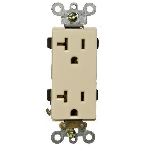 Industrial Grade Decorative Duplex Receptacle